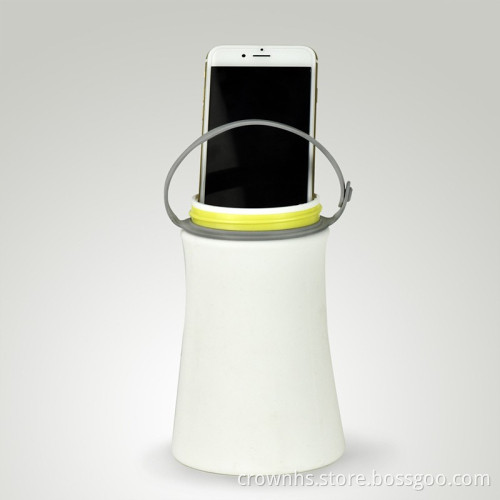 Portable Smart silicone led children's dim night light base